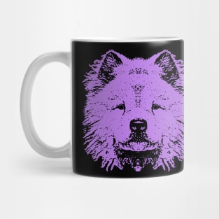 Purple Chow Chow Mug